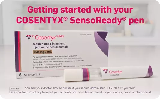 COSENTYX® Injection Video 